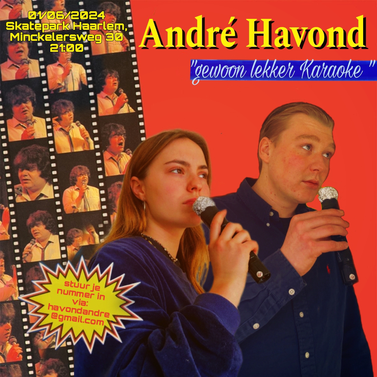 1 juni: André Havond Karaoke