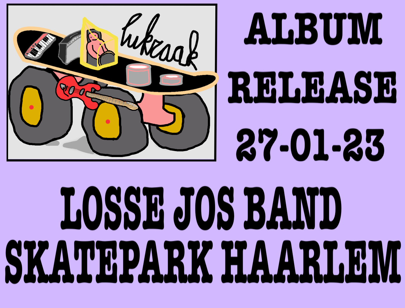 Losse Jos Band in Skatepark Haarlem